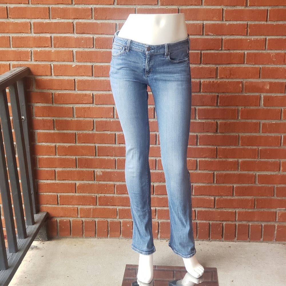 Hollister Skinny Bootcut Light Wash Jeans